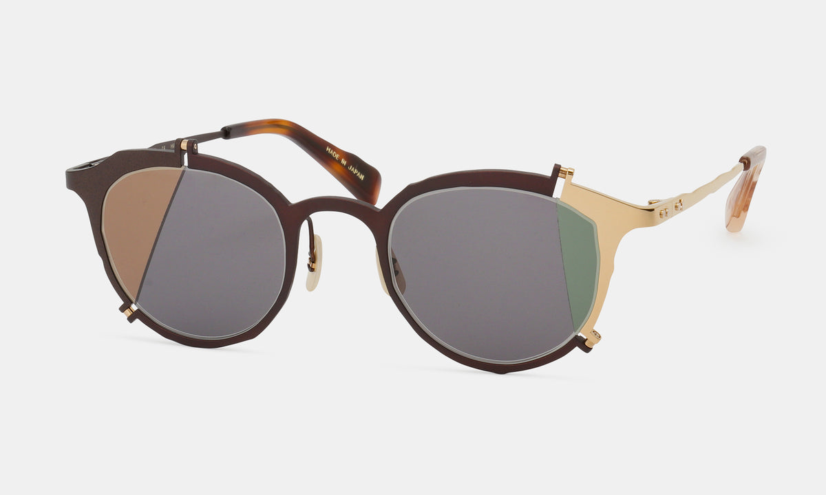 Masahiromaruyama Mm/0089 No. 4 Geometric Sunglasses With Metallic Finish - NWT 率先近賞MASAHIROMARUYAMA 2023 Broken MM-0081  main image 2