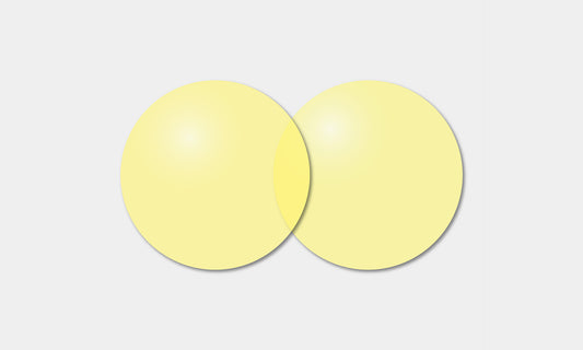 Sunglasses Lens (Color: Yellow) 1pair All frames can be converted to sunglasses. (except some frames)